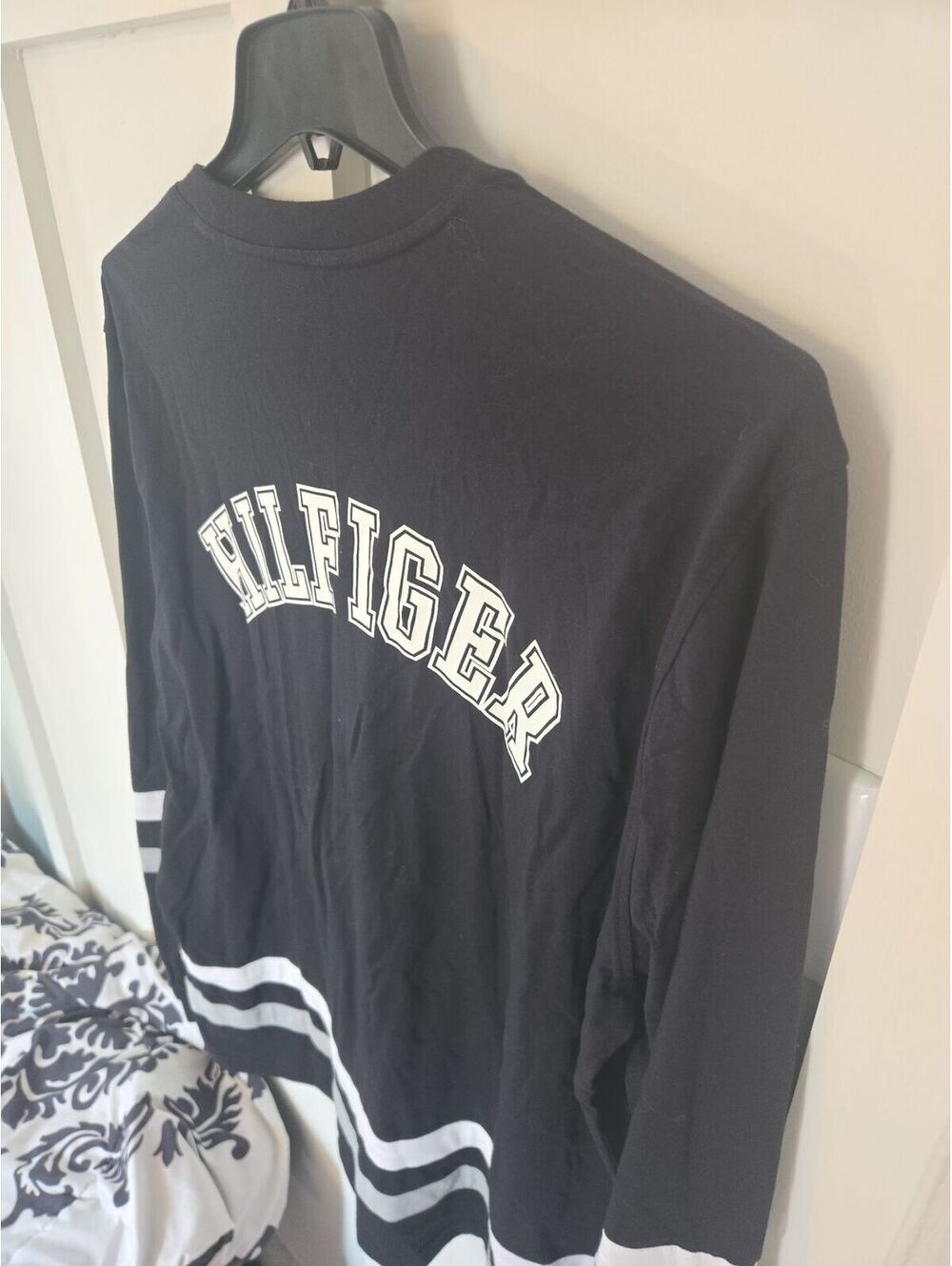 Tommy Hilfiger x NFL Las Vegas Raiders Long Sleeve Graphic Shirt Size XL - Picture 5 of 7
